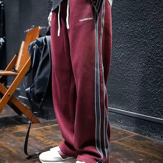 Daniel  Pantalones de chándal rectos para hombre – Estilo retro y máxima comodidad