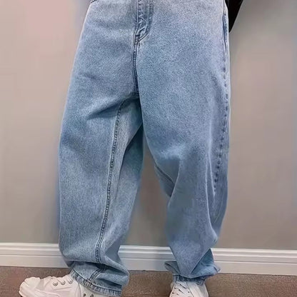 Juan Jeans Oversize Y2K para Hombre – Pierna Ancha &amp; Estilo Streetwear